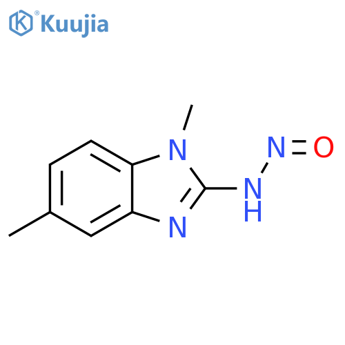 1H-Benzimidazol-2-amine,1,5-dimethyl-N-nitroso-(9CI) structure