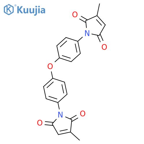 1H-PYRROLE-2,5-DIONE, 1,1'-(OXYDI-4,1-PHENYLENE)BIS[3-METHYL- structure
