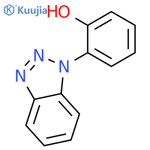 PHENOL, 2-(1H-BENZOTRIAZOL-1-YL)- structure