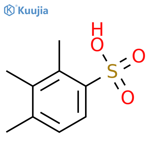Benzenesulfonic acid, trimethyl- structure