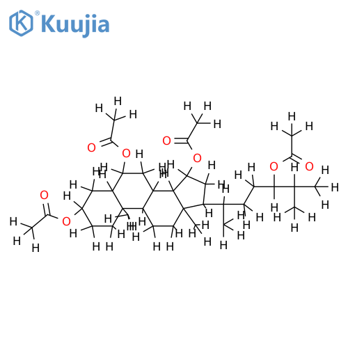 Tetra-Ac-(3beta, 5alpha, 6alpha, 15alpha, 24ξ)-Cholestane-3, 6, 15, 24-tetrol structure