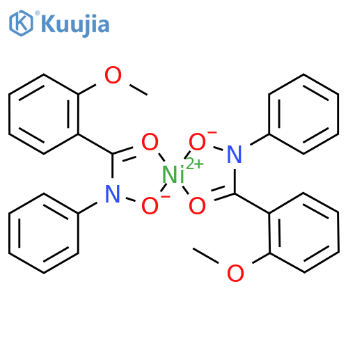 Nickel, bis(N-hydroxy-2-methoxy-N-phenylbenzamidato)- structure
