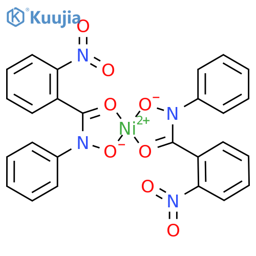 Nickel, bis(N-hydroxy-2-nitro-N-phenylbenzamidato)- structure