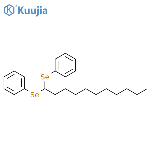 Benzene, 1,1'-[undecylidenebis(seleno)]bis- structure