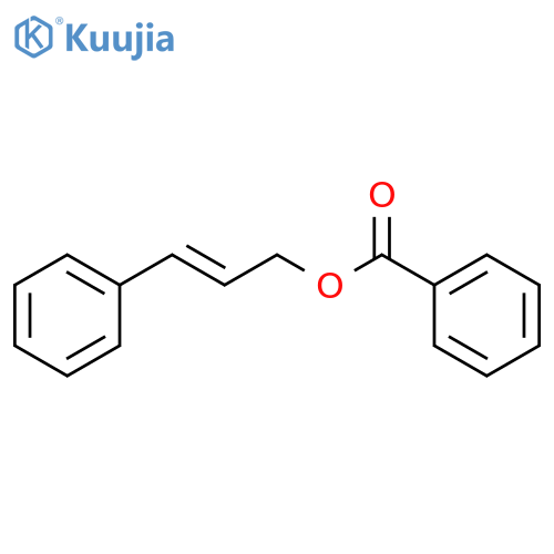 2-Propen-1-ol,3-phenyl-, 1-benzoate structure