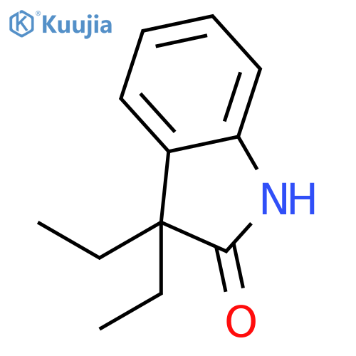 2H-Indol-2-one, 3,3-diethyl-1,3-dihydro- structure