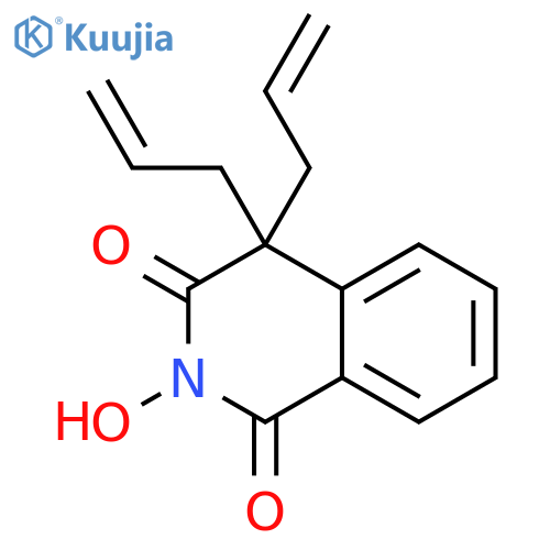 4,4-Diallyl-2-hydroxyisoquinoline-1,3(2H,4H)-dione structure