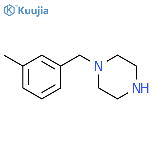 1-(3-Methylbenzyl)piperazine structure