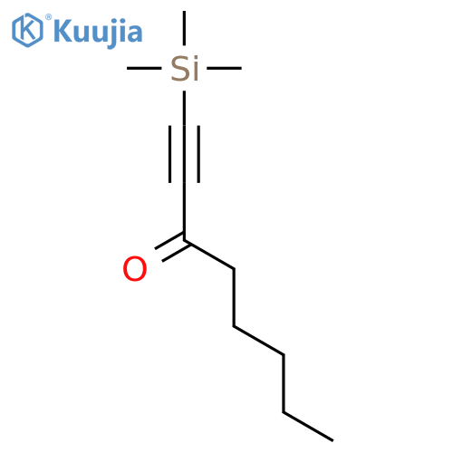 1-OCTYN-3-ONE, 1-(TRIMETHYLSILYL)- structure