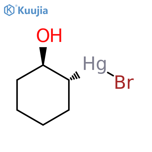 Mercury, [(1R,2R)-2-hydroxycyclohexyl]bromo- (9CI) structure