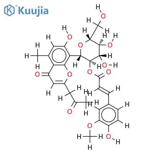 2''-O-Feruloylaloesin structure