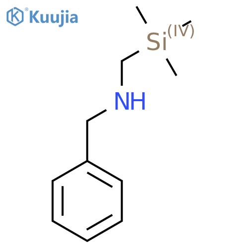 N-Benzyl-1-(trimethylsilyl)methanamine structure