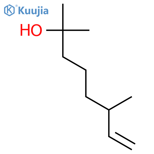 2-methyl-6-methyleneoct-7-en-2-ol, dihydro derivative structure