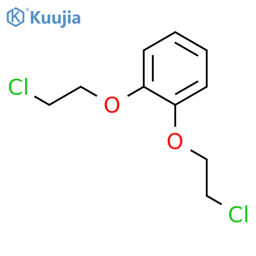 Benzene, 1,2-bis(2-chloroethoxy)- structure