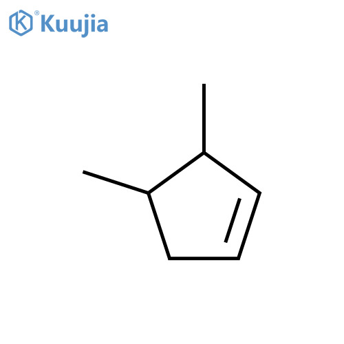 Cyclopentene,3,4-dimethyl-, trans- (9CI) structure