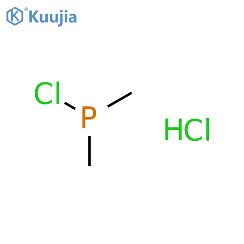 Phosphinous chloride, dimethyl-, hydrochloride structure