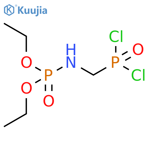 PHOSPHORAMIDIC ACID, (DICHLOROPHOSPHINYL)METHYL-, DIETHYL ESTER structure