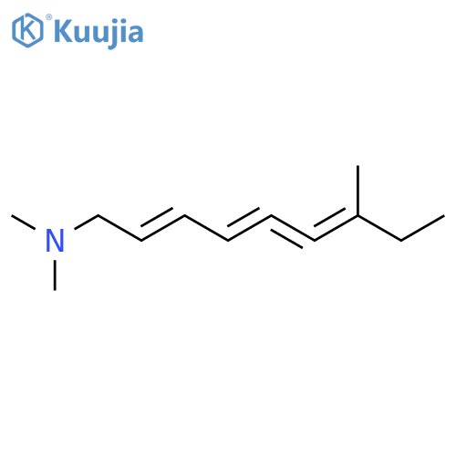 2,4,5,6-NONATETRAEN-1-AMINE, N,N,7-TRIMETHYL- structure