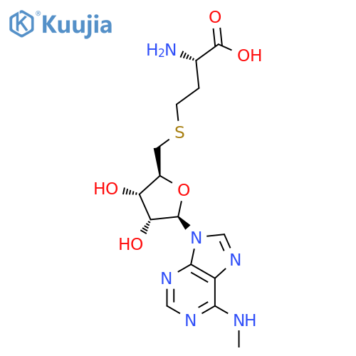 Adenosine,5'-S-(3-amino-3-carboxypropyl)-N-methyl-5'-thio-, (S)- (9CI) structure