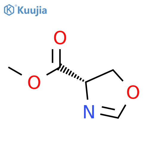 4-Oxazolecarboxylic acid, 4,5-dihydro-, methyl ester, (S)- (9CI) structure