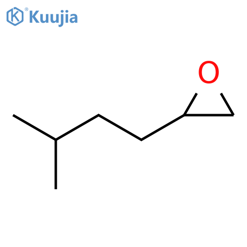 2-(3-methylbutyl)oxirane structure