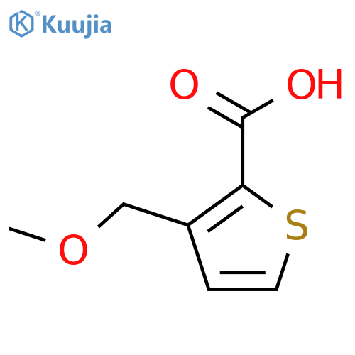 3-(Methoxymethyl)thiophene-2-carboxylic acid structure