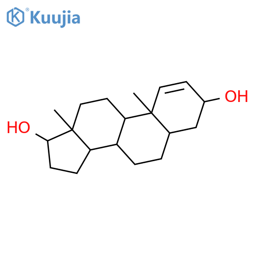 5alpha-Androst-1-en-3,17-diol structure