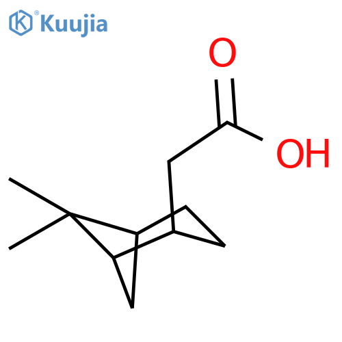 2-{6,6-dimethylbicyclo3.1.1heptan-2-yl}acetic acid structure