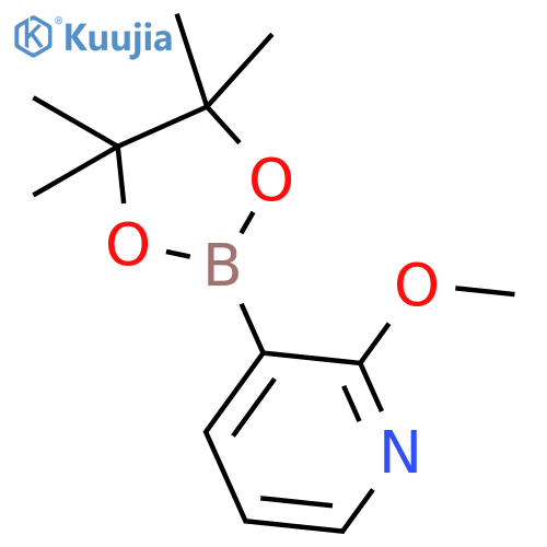 2-Methoxy-3-(4,4,5,5-Tetramethyl-1,3,2-Dioxaborolan-2-Yl)Pyridine structure