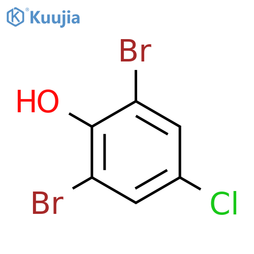 2,6-Dibromo-4-chlorophenol structure