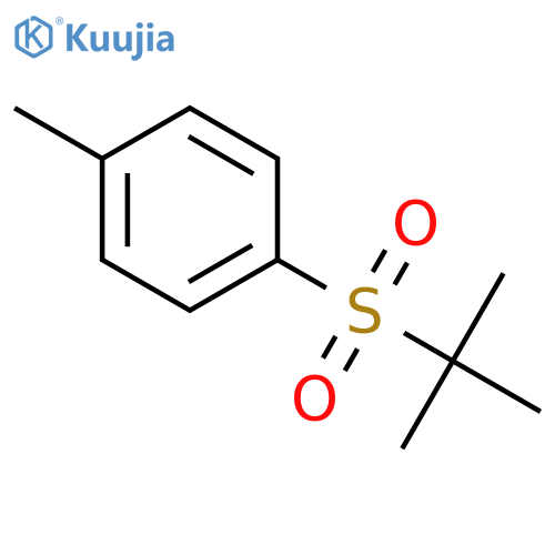 1-tert-butylsulfonyl-4-methylbenzene structure