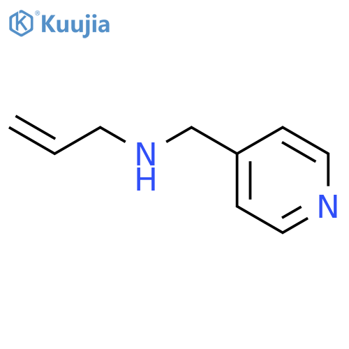 (prop-2-en-1-yl)(pyridin-4-yl)methylamine structure