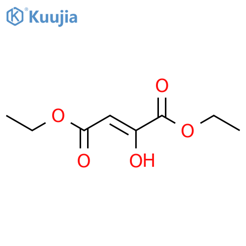 Diethyl 2-hydroxyfumarate structure