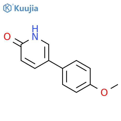 5-(4-Methoxyphenyl)pyridin-2(1H)-one structure