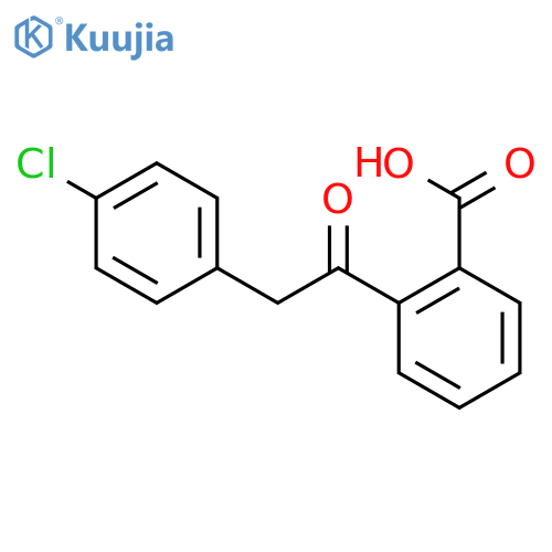 2-(4-Chlorophenyl)acetylbenzoic Acid structure