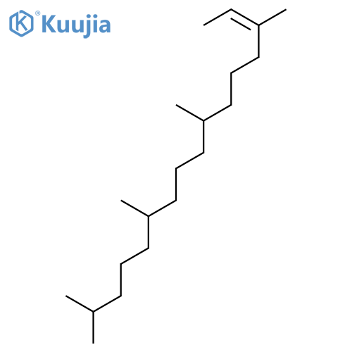 2-Hexadecene, 3,7,11,15-tetramethyl-, (2Z)- structure