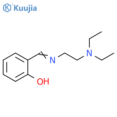 salicylaldehyde-diethylaminoethylamine schiff base structure