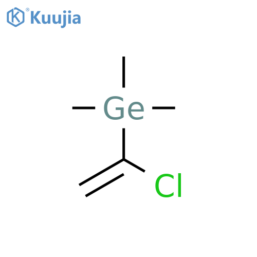 Germane, (1-chloroethenyl)trimethyl- structure
