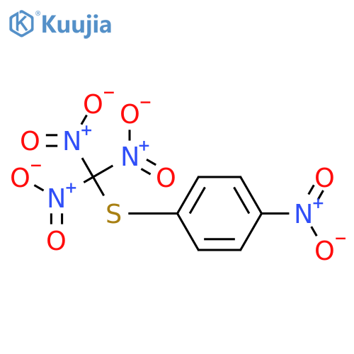 Benzene, 1-nitro-4-[(trinitromethyl)thio]- structure