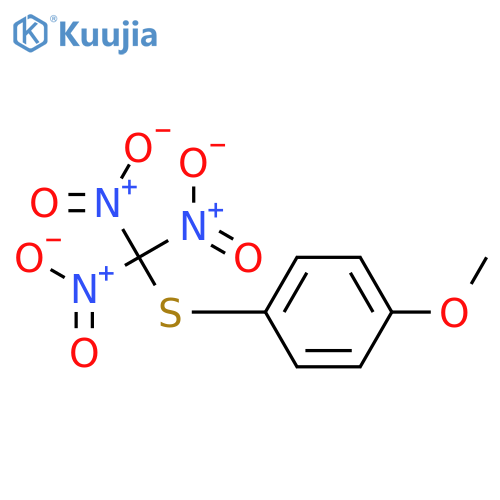 1-Methoxy-4-[(trinitromethyl)sulfanyl]benzene structure