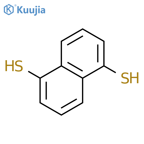 1,5-Dimercaptonaphthalene structure