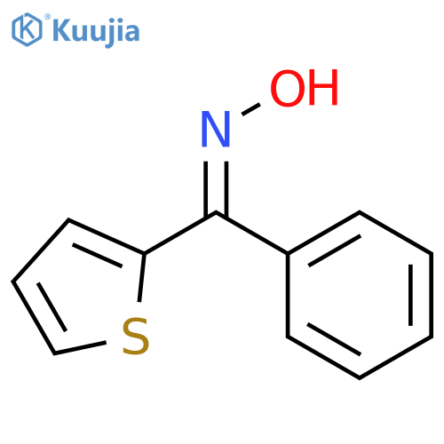 (Z)-N-hydroxy-1-phenyl-1-(thiophen-2-yl)methanimine structure