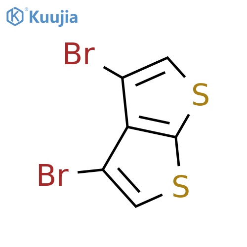 3,4-Dibromothieno2,3-bthiophene structure