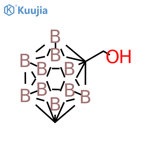 1-(Hydroxymethyl)-m-carborane structure