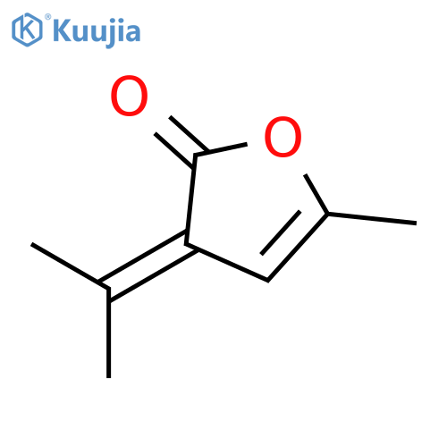 2(3H)-FURANONE, 5-METHYL-3-(1-METHYLETHYLIDENE)- structure