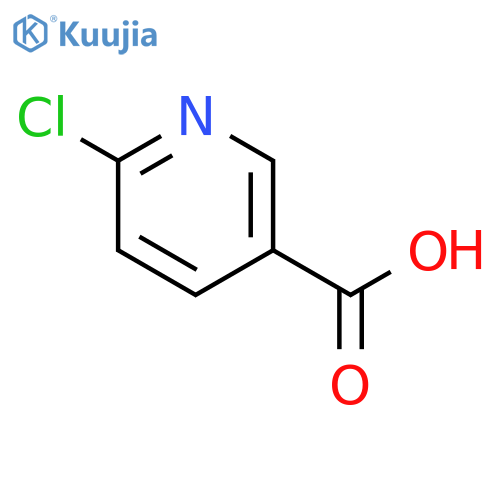 6-chloropyridine-3-carboxylic acid structure