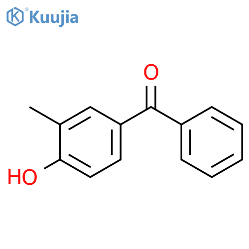 4-Hydroxy-3-methyl-benzophenone structure