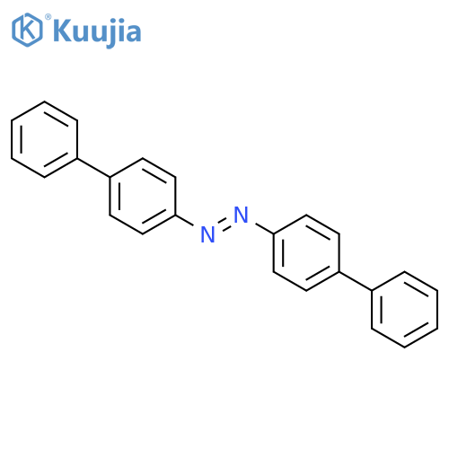 (E)-dibiphenyl-4-yldiazene structure