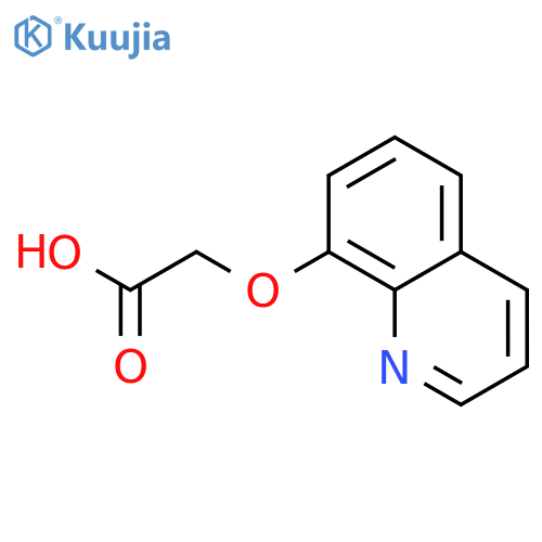 2-(quinolin-8-yloxy)acetic Acid structure