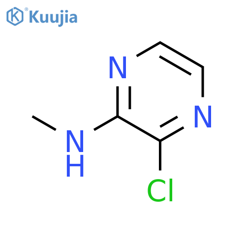 3-chloro-N-methylpyrazin-2-amine hydrochloride structure